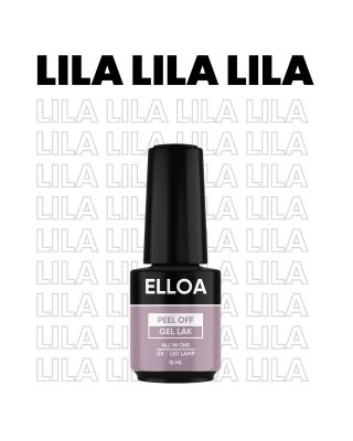 Odstín LILA 💟 Všechny naše slupovací laky najdete na webu www.elloa.cz 📌 ✅ Snadná aplikace i odstranění ✅ Rychlá domácí...